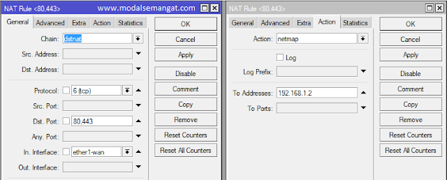 Cara Setting Port Forwarding Di MikroTik